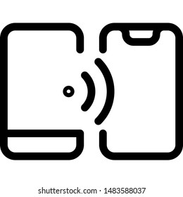 Wifi connectivity from smartphone to digital smartohone