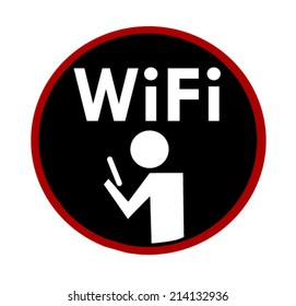wifi design label