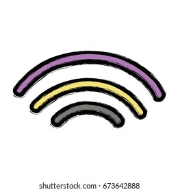 wifi digital symbol to digital information