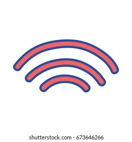 wifi digital symbol to digital information
