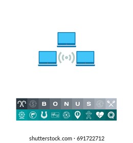 Wifi distribution icon