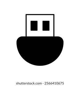 Wifi Dongle icon. Computer hardware icon design. vector graphic