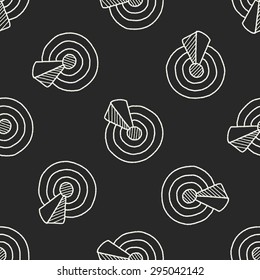 wifi doodle seamless pattern background
