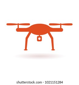 Wifi Drone icon. Vector illustration