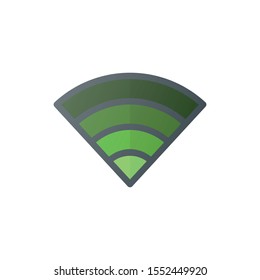 Wifi Flat Design Line Vector