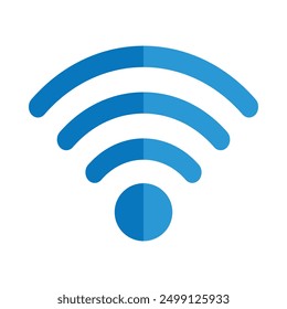 Wifi Flat Icon Design For Personal nad Commercial Use