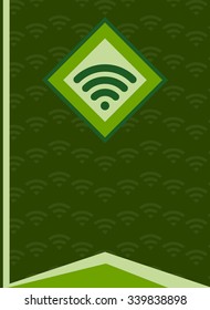 Diseño de vectores de diseño de contraseña gratuita para Wifi