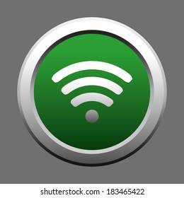 Wifi Green Button
