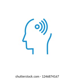 Wifi Head Icon Design