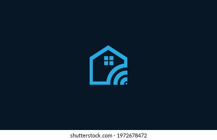 WIFI HOUSE LOGO OR WIFI HOUSE CONCEPT