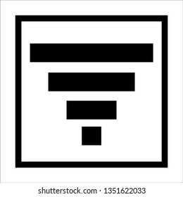 wifi icon, basic shape, black and white, geometric silhouette vector