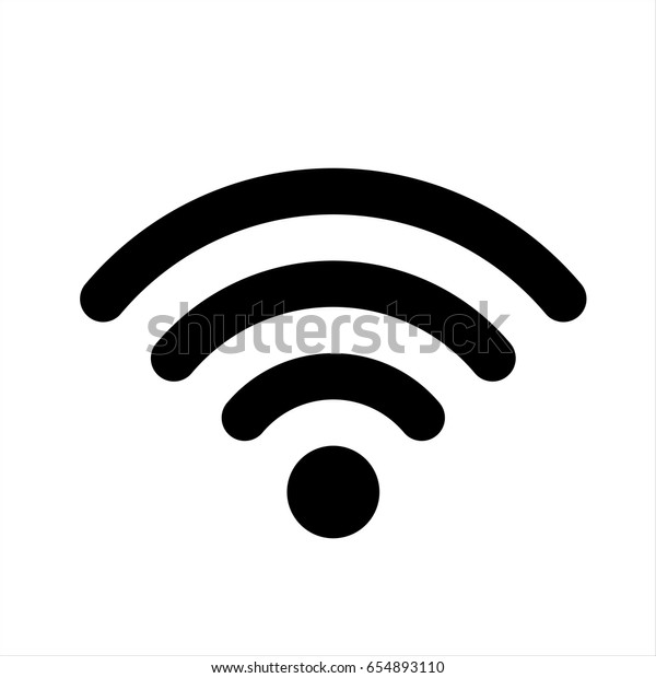 Wifiアイコン黒 Wifiのベクター画像アイコン のベクター画像素材 ロイヤリティフリー