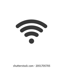 Wifi-Symbol im Satz der Computertechnologie