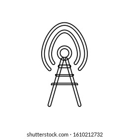 Wi-fi icon. Connection signal symbol. Logo design element