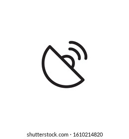 Wi-fi icon. Connection signal symbol. Logo design element