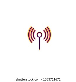 Wifi icon design. Essential icon vector illustration