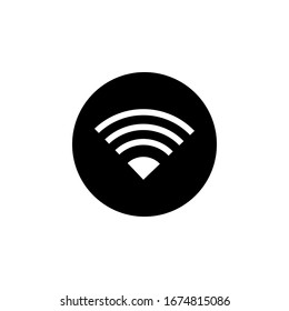plantilla de diseño de iconos wifi. Estilo moderno, vectoriales 10