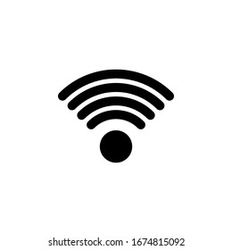 wifi icon design template. Trendy style, vector eps 10