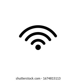 wifi icon design template. Trendy style, vector eps 10