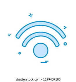 Wifi icon design vector