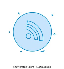 Wifi icon design vector