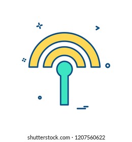 Wifi icon design vector
