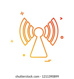 Wifi icon design vector