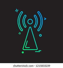 Wifi icon design vector