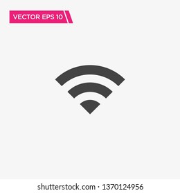 Wifi Icon Design, Vector EPS10
