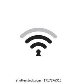 Wifi Icon Design. Vector Illustration
