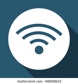 wifi icon design, vector illustration