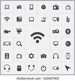 wifi icon. device icons universal set for web and mobile