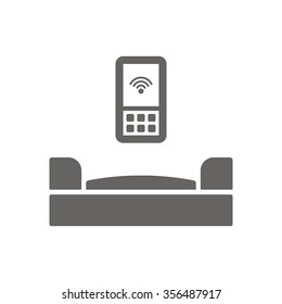 Wi-Fi icon . Flat design  