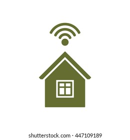 Wi-Fi icon. Flat design.