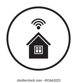 Wi-Fi icon. Flat design.