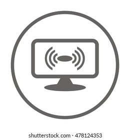 Wi-Fi  icon. Flat design.