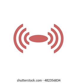 Wi-Fi  icon. Flat design.