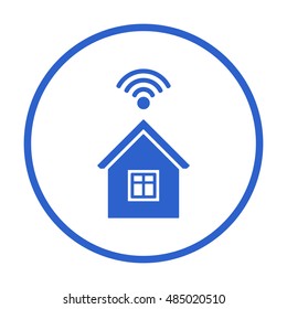 Wi-Fi icon. Flat design.