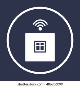 Wi-Fi icon. Flat design.