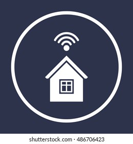 Wi-Fi icon. Flat design.
