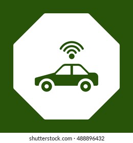 Wi-Fi icon. Flat design.
