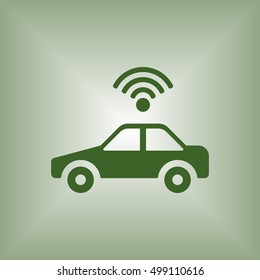Wi-Fi icon. Flat design.