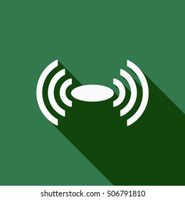 Wi-Fi  icon. Flat design.
