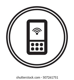 Wi-Fi icon. Flat design.