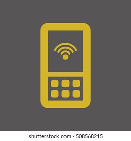 Wi-Fi icon. Flat design.