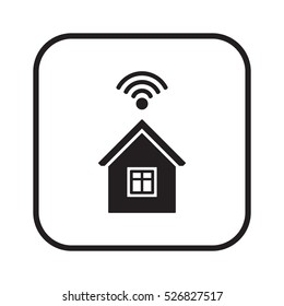 Wi-Fi icon. Flat design.