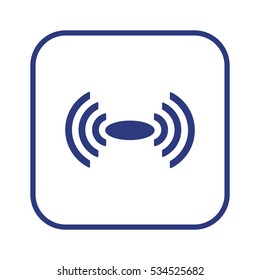 Wi-Fi  icon. Flat design.