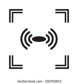 Wi-Fi  icon. Flat design.