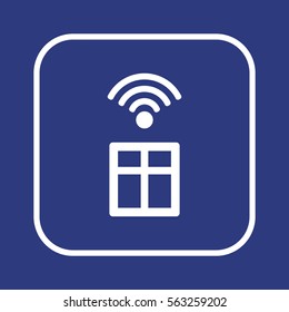 Wi-Fi icon. Flat design.