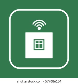 Wi-Fi icon. Flat design.